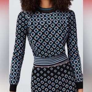 NWT DVF Iggy Sweater - Size Small